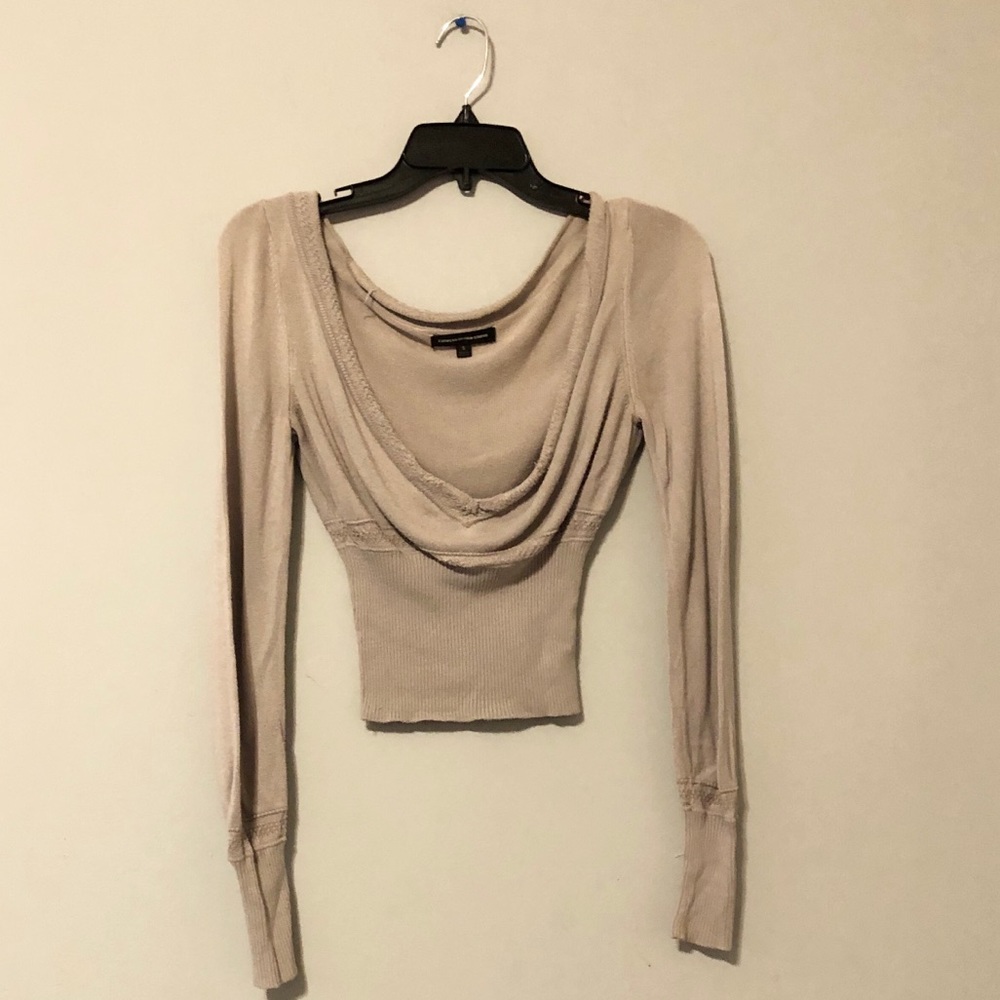 EXPRESS Deep Scoop Sweater (S)